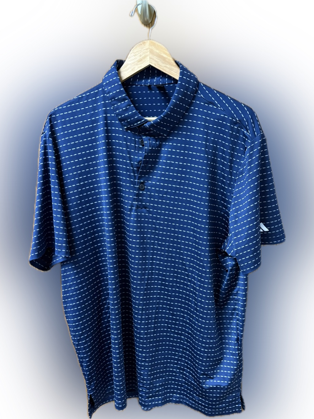Adidas Navy Blue Golf Polo - Xl - Like New